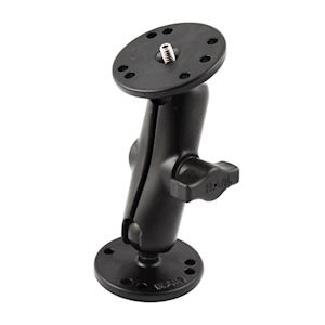 Mount with Standard 1" Ball Arm, Round Base & Camera Mount